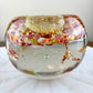 Antique 1892 Married Name Plaque Glass Paperweight | Collectible Glass