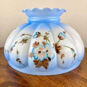 Vintage Hurricane Lamp Shade | Glass Shade