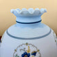 Vintage Hurricane Lamp Shade | Glass Shade