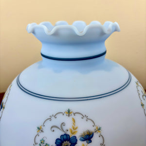 Vintage Hurricane Lamp Shade | Glass Shade