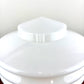 Art Deco Milk Glass Skyscraper Ceiling Shade | Glass Shade