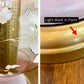 Vintage Pink Glass Floral Table Lamp | Vintage Lamp