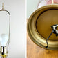 Vintage Pink Glass Floral Table Lamp | Vintage Lamp