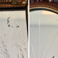 Antique June 1923 Sunburst Cut Glass Mirror