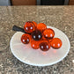 Mid-Century Orange Lucite Grapes, MCM Table Decor, MCM Home Decor